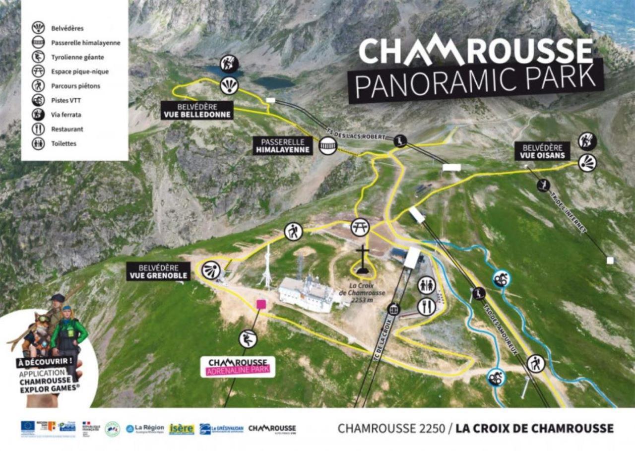Le T2 Douillet D'Uriage - Residence Le Louvre - Cure Thermale Uriage- Proche Chamrousse - Jusqu'A 3 Personnes - Region Agreable En Toute Saison Vaulnaveys-le-Haut Εξωτερικό φωτογραφία